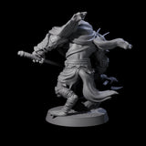 Junkyard Gnoll Scavenger D Miniature for Dungeons and Dragons, Pathfinder or other TTRPGs