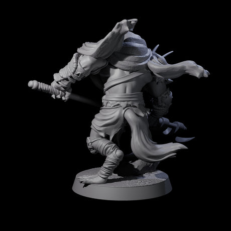 Junkyard Gnoll Scavenger D Miniature for Dungeons and Dragons, Pathfinder or other TTRPGs