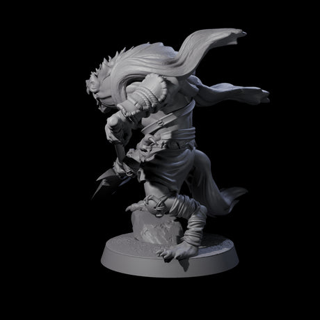 Junkyard Gnoll Scavenger D Miniature for Dungeons and Dragons, Pathfinder or other TTRPGs