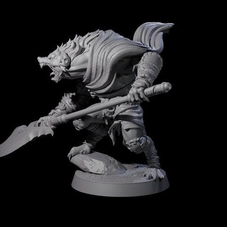 Junkyard Gnoll Scavenger D Miniature for Dungeons and Dragons, Pathfinder or other TTRPGs