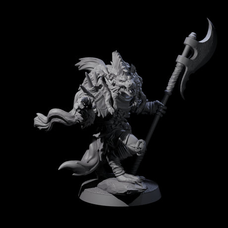 Junkyard Gnoll Scavenger E Miniature for Dungeons and Dragons, Pathfinder or other TTRPGs