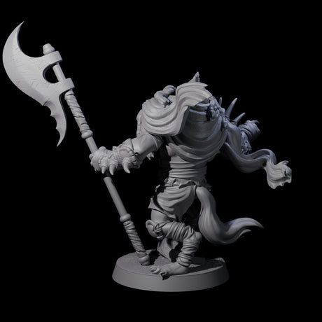 Junkyard Gnoll Scavenger E Miniature for Dungeons and Dragons, Pathfinder or other TTRPGs