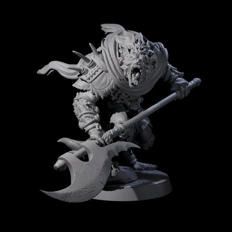 Junkyard Gnoll Scavengers Miniature for Dungeons and Dragons, Pathfinder or other TTRPGs