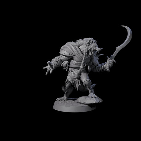 Junkyard Gnoll Scavengers Miniature for Dungeons and Dragons, Pathfinder or other TTRPGs