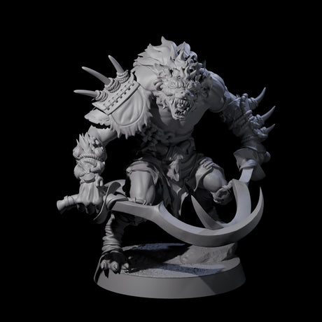 Junkyard Gnoll Scavengers Miniature for Dungeons and Dragons, Pathfinder or other TTRPGs