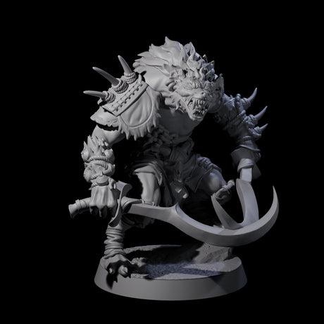 Junkyard Gnoll Scavengers Miniature for Dungeons and Dragons, Pathfinder or other TTRPGs