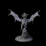 Kamikaze Werebat Riding Goblin C Miniature for Dungeons and Dragons, Pathfinder or other TTRPGs