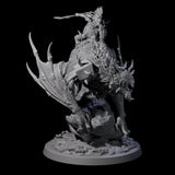 Kamikaze Werebat Riding Goblin D Miniature for Dungeons and Dragons, Pathfinder or other TTRPGs
