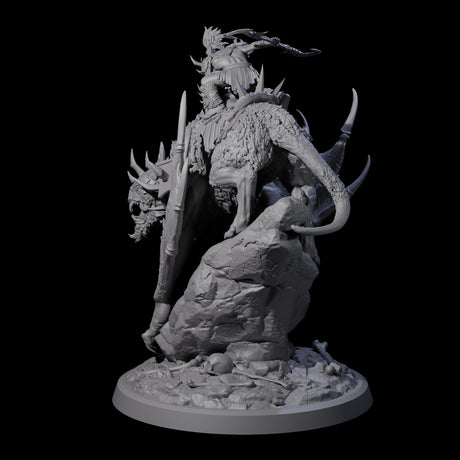 Kamikaze Werebat Riding Goblin D Miniature for Dungeons and Dragons, Pathfinder or other TTRPGs