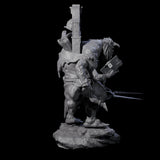 Kidnapping Oni Matron Miniature for Dungeons and Dragons, Pathfinder or other TTRPGs