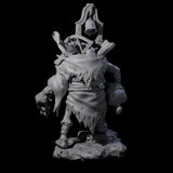 Kidnapping Oni Matron Miniature for Dungeons and Dragons, Pathfinder or other TTRPGs