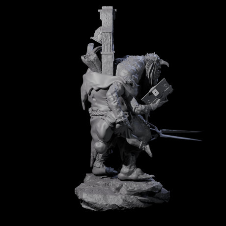 Kidnapping Oni Matron Miniature for Dungeons and Dragons, Pathfinder or other TTRPGs