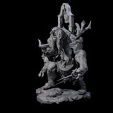 Kidnapping Oni Matron Miniature for Dungeons and Dragons, Pathfinder or other TTRPGs