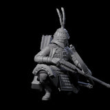Kneeling Human Archer A Miniature for Dungeons and Dragons, Pathfinder or other TTRPGs