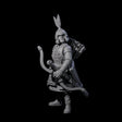 Kneeling Human Archer G Miniature for Dungeons and Dragons, Pathfinder or other TTRPGs