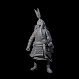 Kneeling Human Archer H Miniature for Dungeons and Dragons, Pathfinder or other TTRPGs