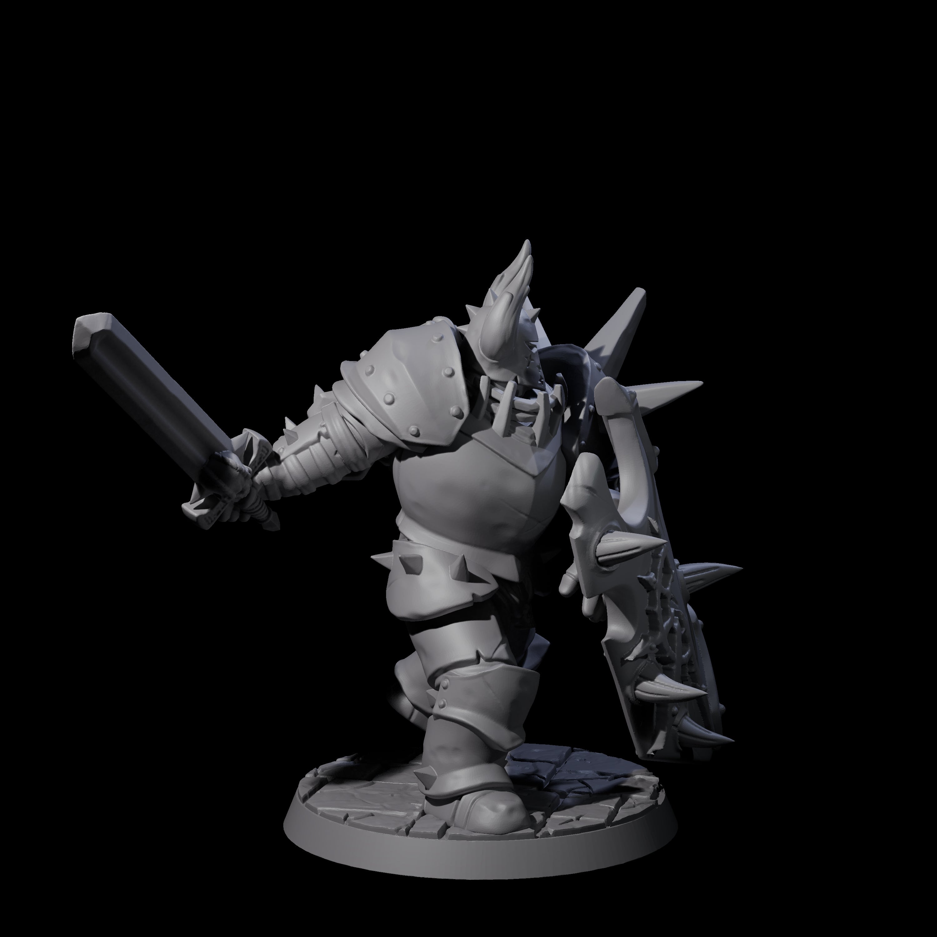 Knight of the Nine Hells Miniature for Dungeons and Dragons, Pathfinder or other TTRPGs