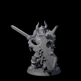 Knight of the Nine Hells Miniature for Dungeons and Dragons, Pathfinder or other TTRPGs