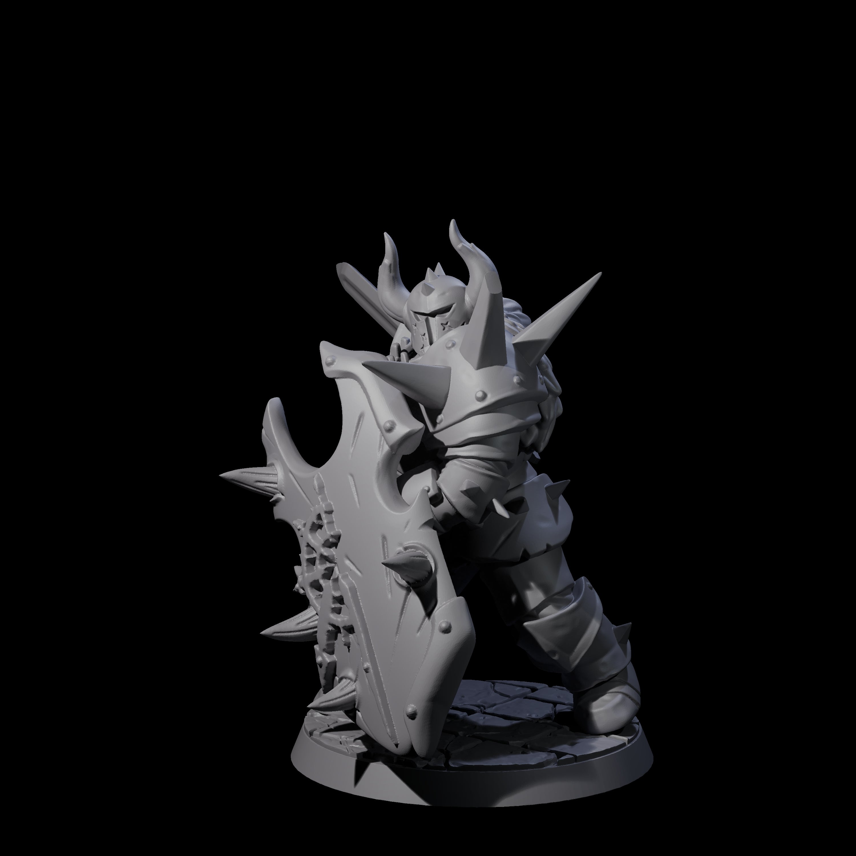 Knight of the Nine Hells Miniature for Dungeons and Dragons, Pathfinder or other TTRPGs