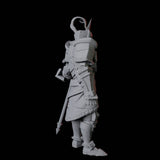 Knight on Guard Miniature for Dungeons and Dragons, Pathfinder or other TTRPGs