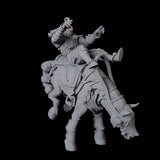 Knight on Horseback A Miniature for Dungeons and Dragons, Pathfinder or other TTRPGs