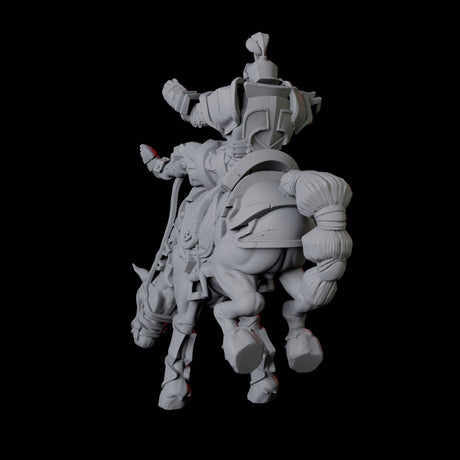 Knight on Horseback A Miniature for Dungeons and Dragons, Pathfinder or other TTRPGs