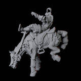 Knight on Horseback A Miniature for Dungeons and Dragons, Pathfinder or other TTRPGs