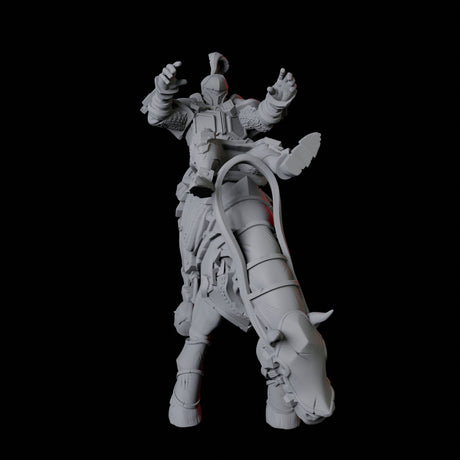 Knight on Horseback A Miniature for Dungeons and Dragons, Pathfinder or other TTRPGs