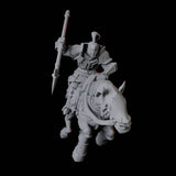 Knight on Horseback B Miniature for Dungeons and Dragons, Pathfinder or other TTRPGs
