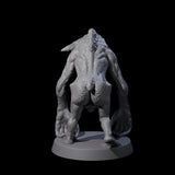 Knuckle Dragger Dretch A Miniature for Dungeons and Dragons, Pathfinder or other TTRPGs