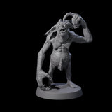 Knuckle Dragger Dretch B Miniature for Dungeons and Dragons, Pathfinder or other TTRPGs
