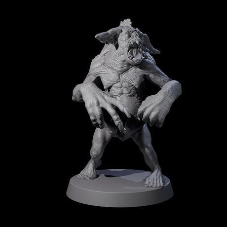 Knuckle Dragger Dretch D Miniature for Dungeons and Dragons, Pathfinder or other TTRPGs