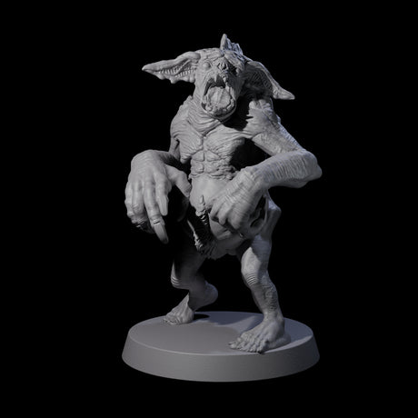 Knuckle Dragger Dretch D Miniature for Dungeons and Dragons, Pathfinder or other TTRPGs