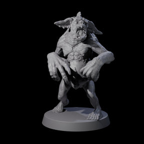 Knuckle Dragger Dretch D Miniature for Dungeons and Dragons, Pathfinder or other TTRPGs