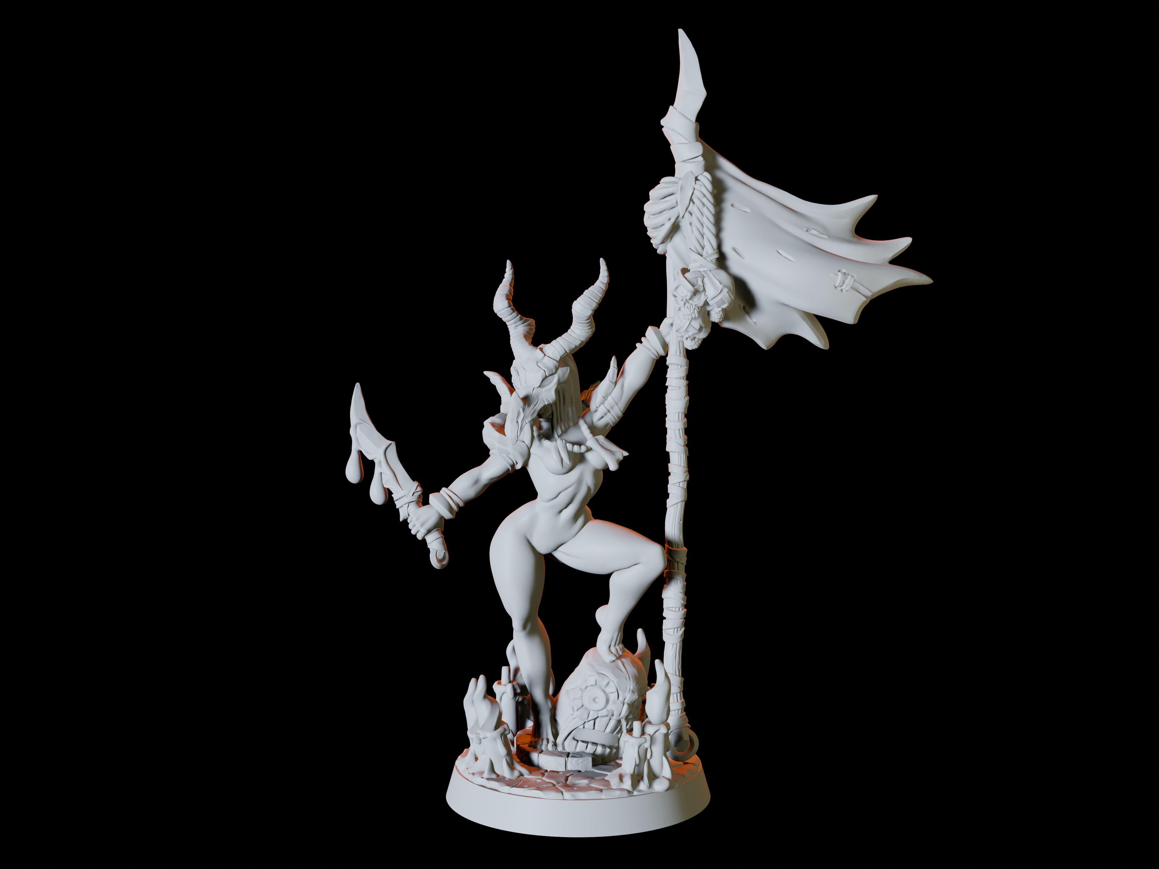 Kobold Pinup Miniature for Dungeons and Dragons - Myth Forged