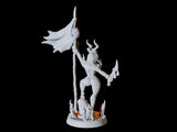 Kobold Pinup Miniature for Dungeons and Dragons, Pathfinder or other TTRPGs