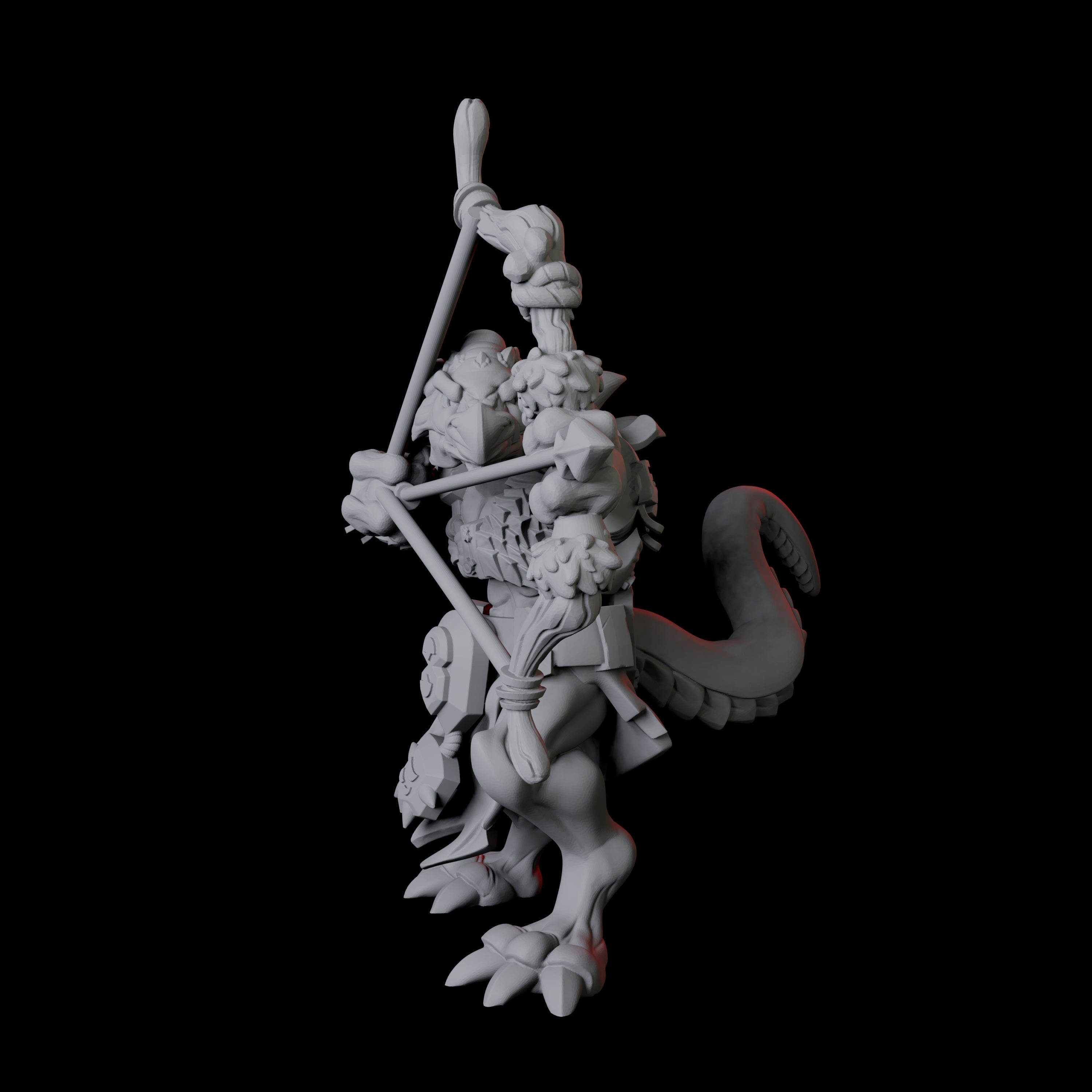 Kobold Ranger A Miniature for Dungeons and Dragons, Pathfinder or other TTRPGs