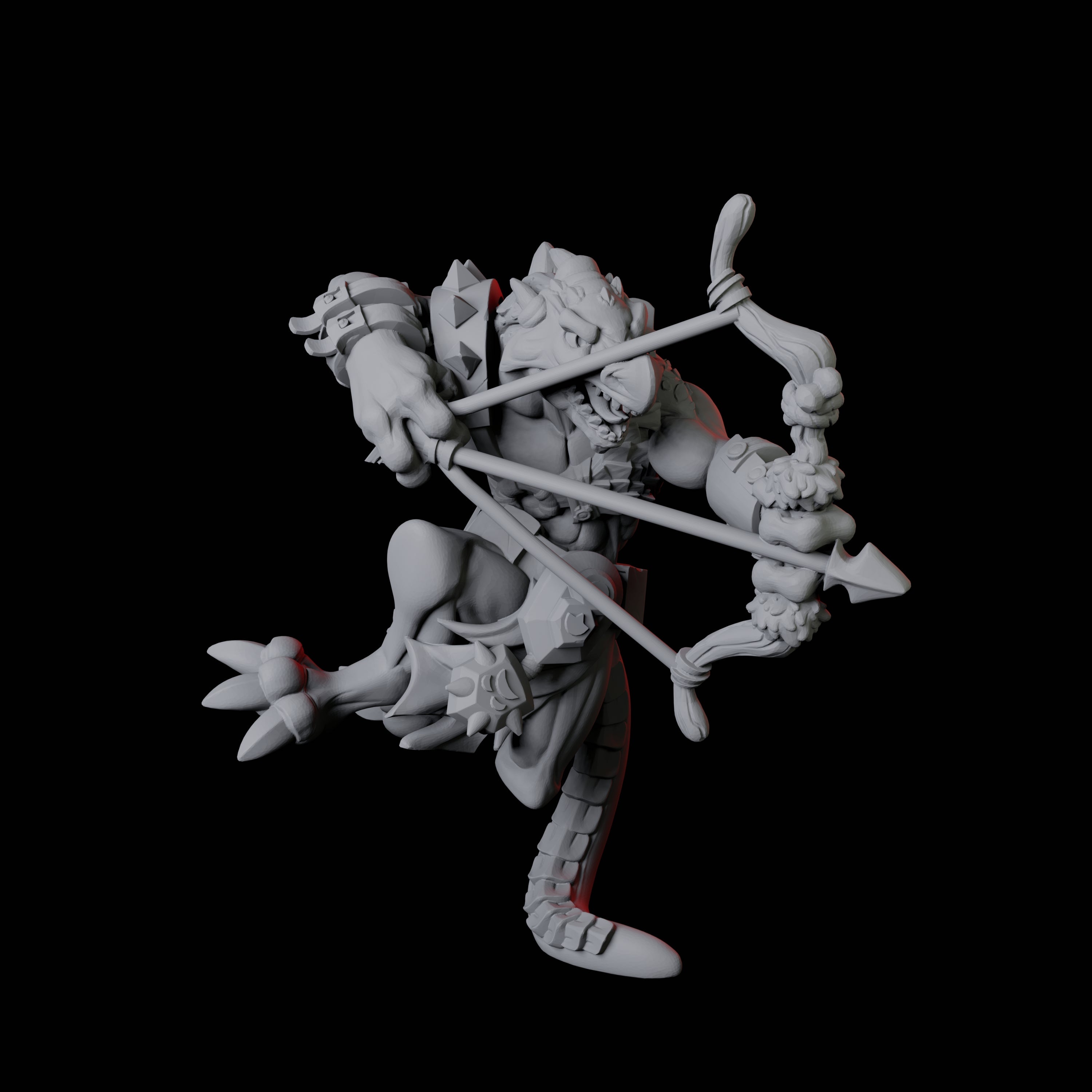 Kobold Ranger C Miniature for Dungeons and Dragons, Pathfinder or other TTRPGs