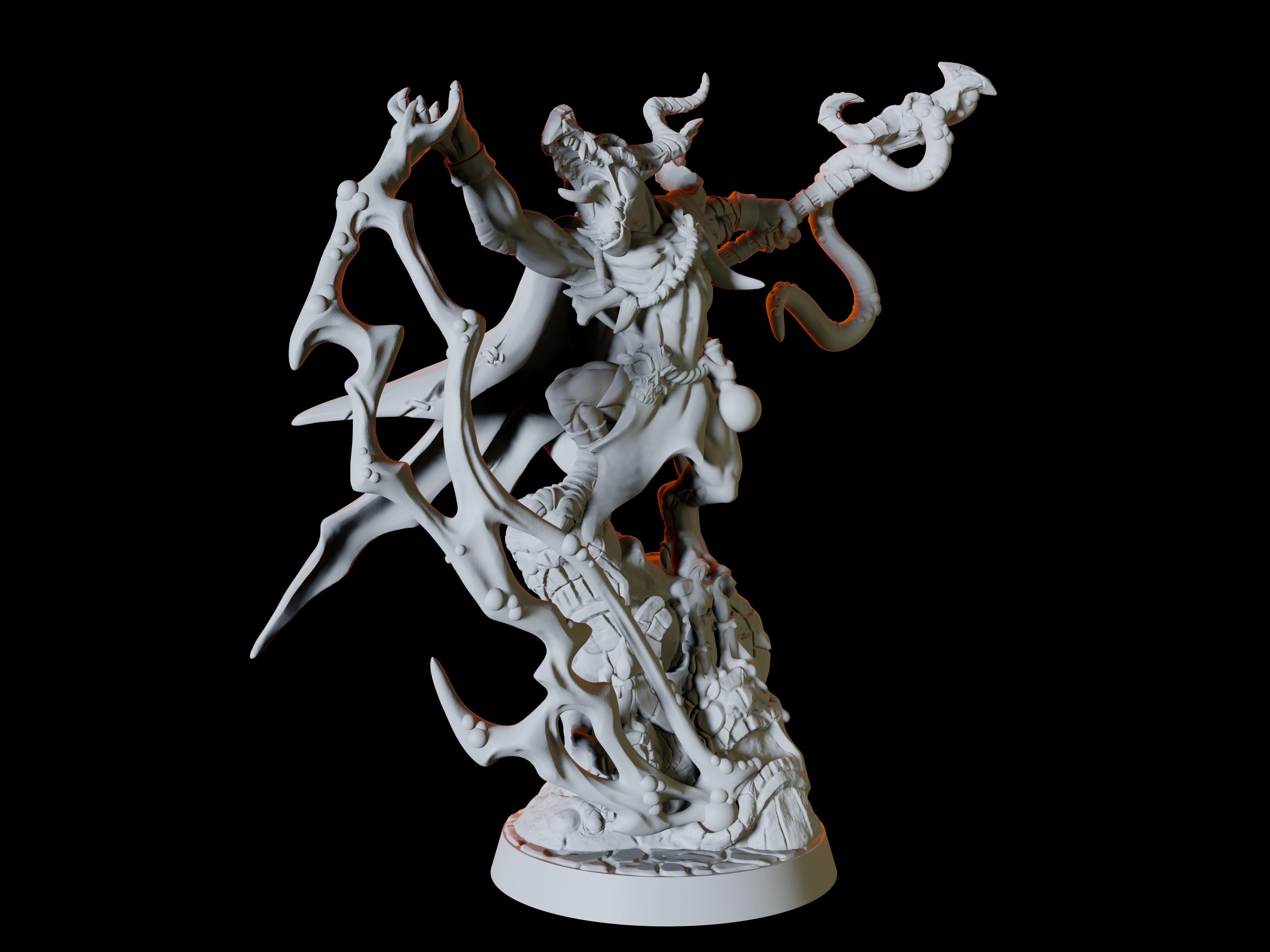 Kobold Wizard Miniature for Dungeons and Dragons - Myth Forged