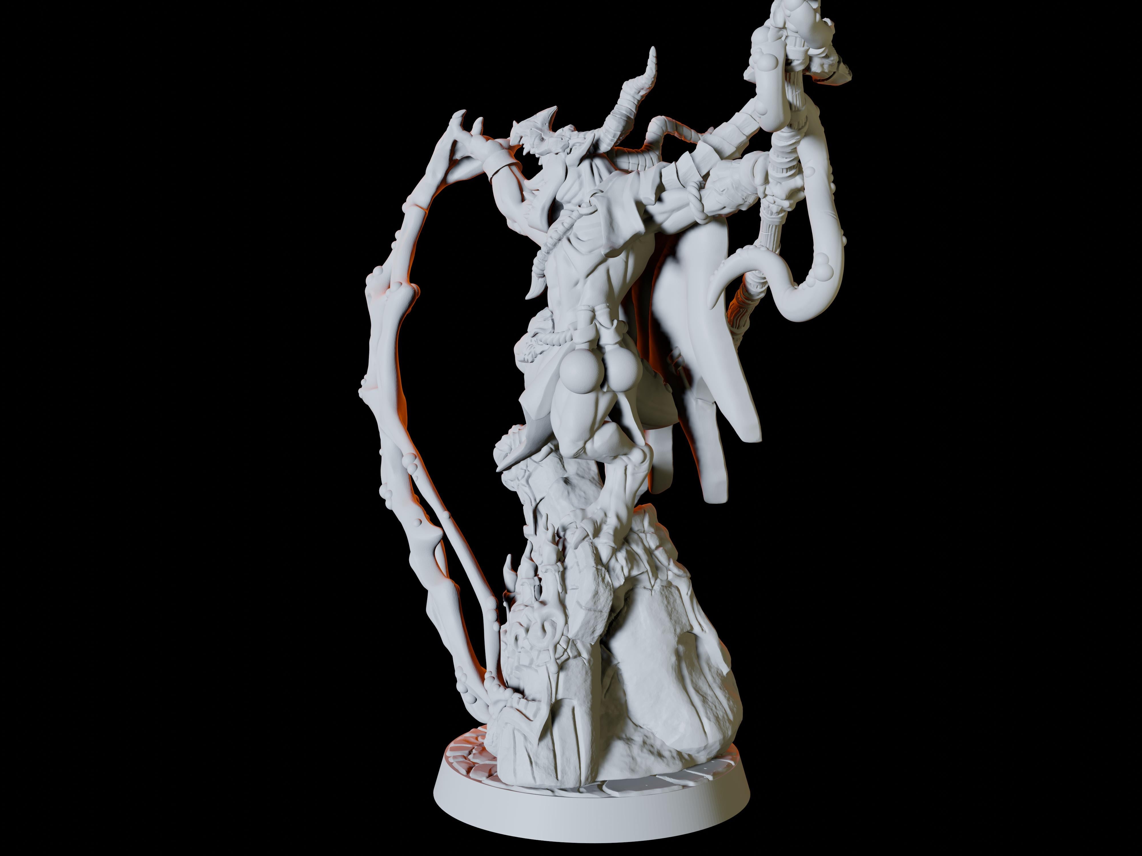 Kobold Wizard Miniature for Dungeons and Dragons - Myth Forged