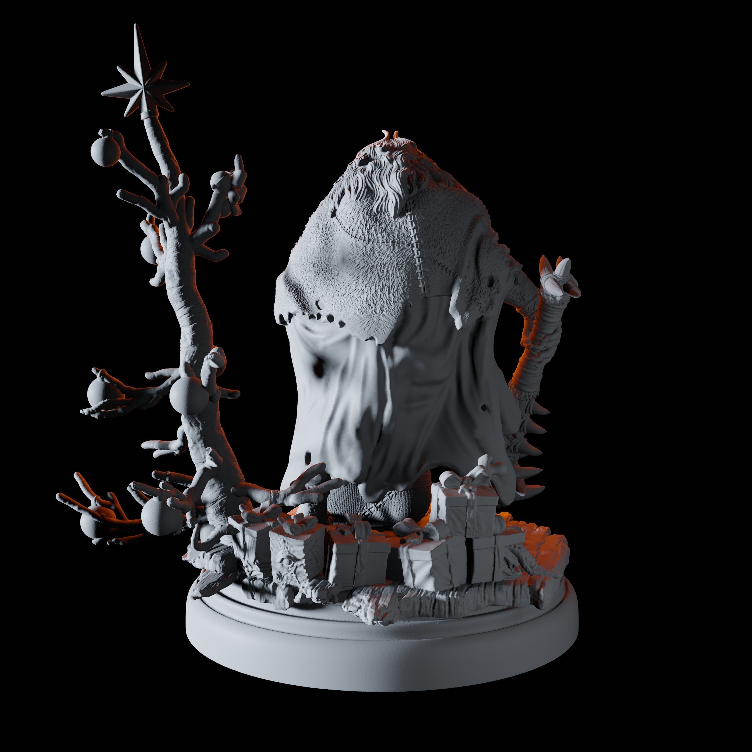 Krampus Miniature for Dungeons and Dragons - Myth Forged