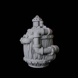 Laboratory Barrel Miniature for Dungeons and Dragons, Pathfinder or other TTRPGs
