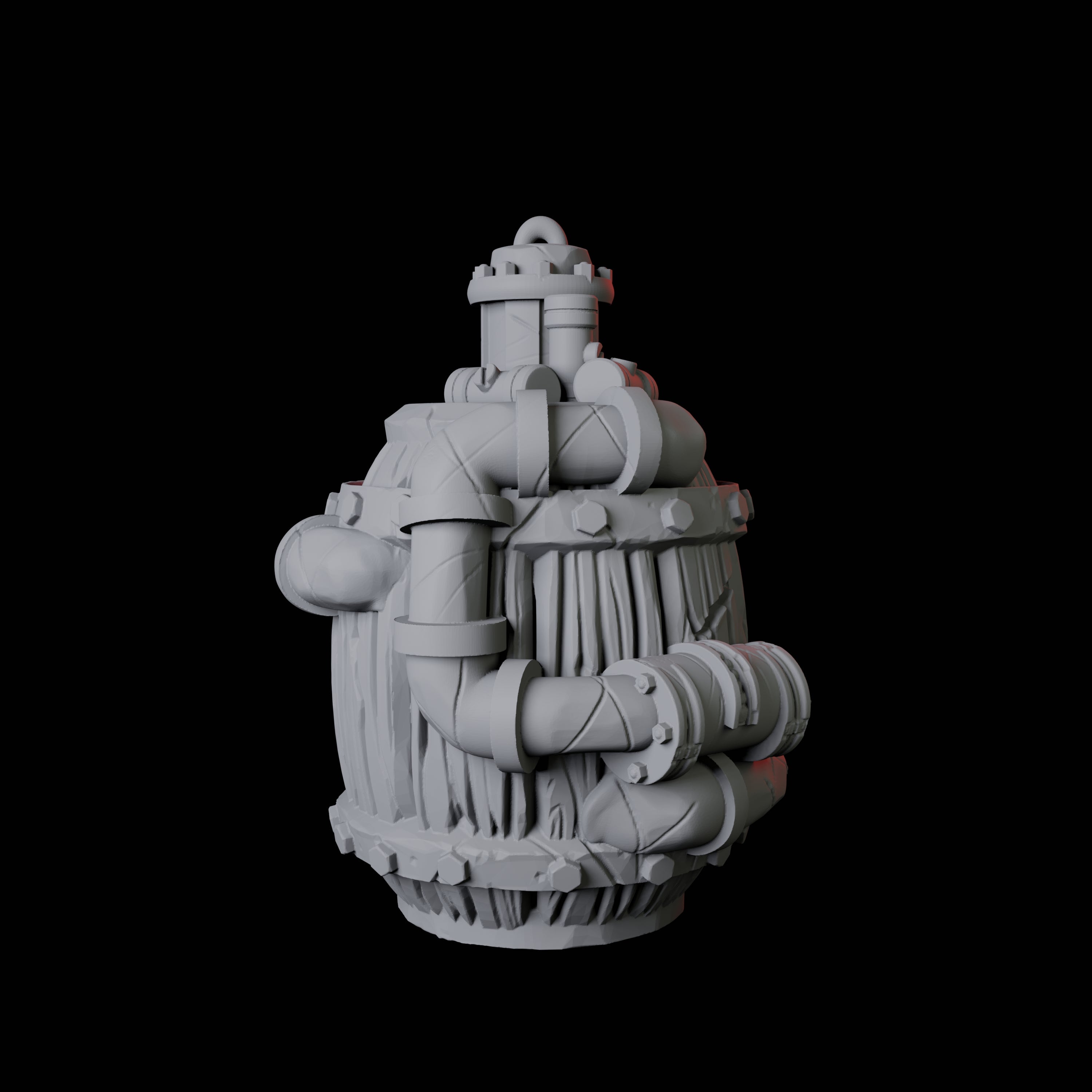 Laboratory Barrel Miniature for Dungeons and Dragons