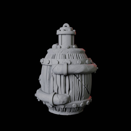 Laboratory Barrel Miniature for Dungeons and Dragons, Pathfinder or other TTRPGs