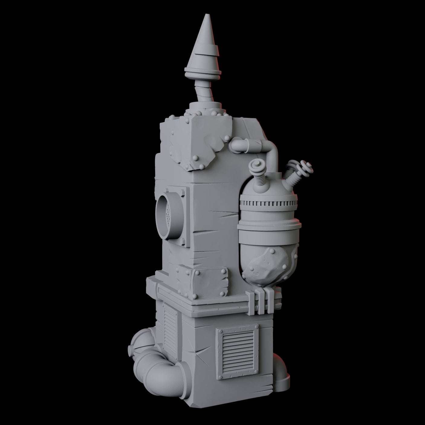 Laboratory Machine D Miniature for Dungeons and Dragons, Pathfinder or other TTRPGs