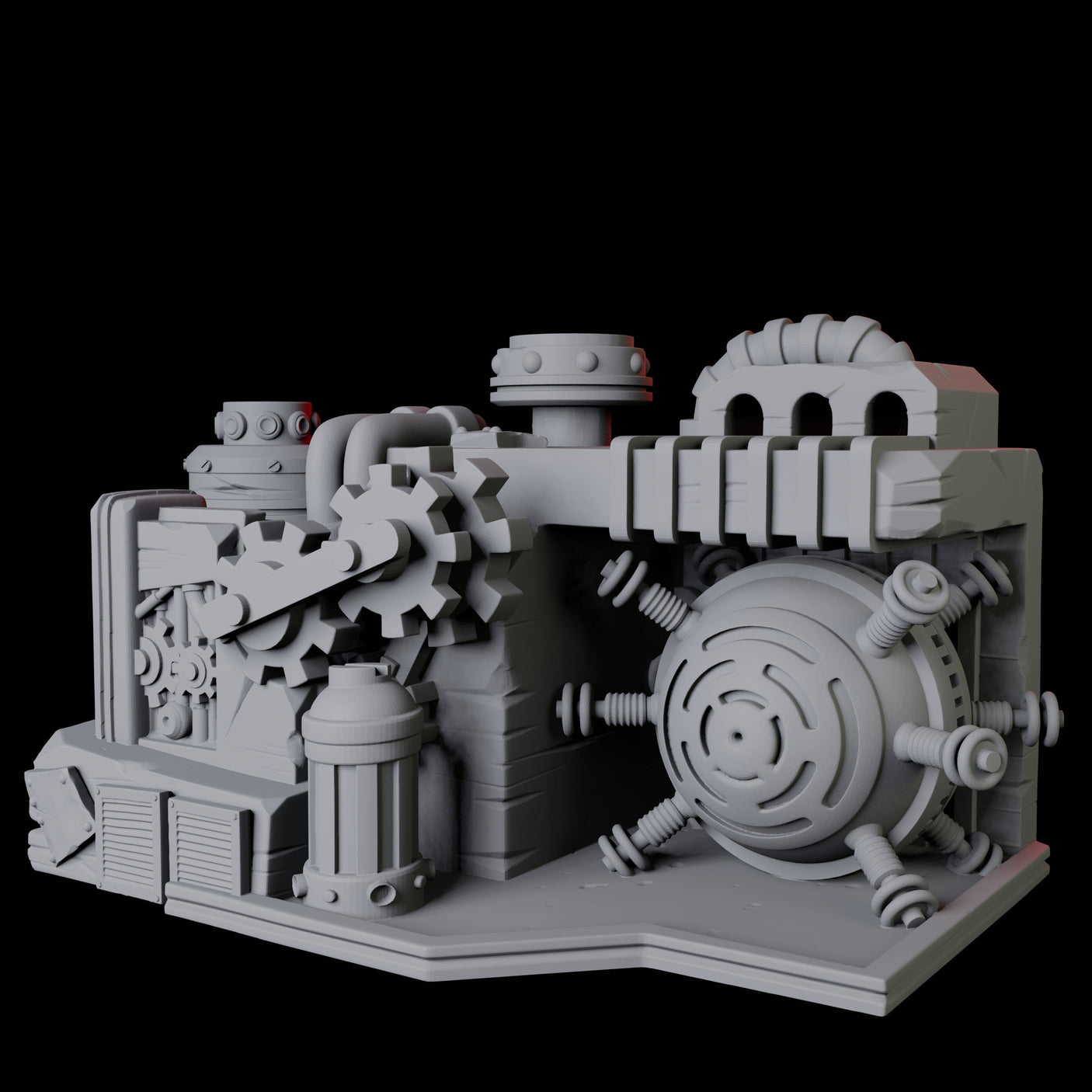 Laboratory Machine F Miniature for Dungeons and Dragons, Pathfinder or other TTRPGs