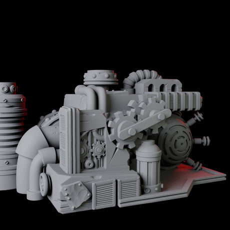 Laboratory Machine F Miniature for Dungeons and Dragons, Pathfinder or other TTRPGs