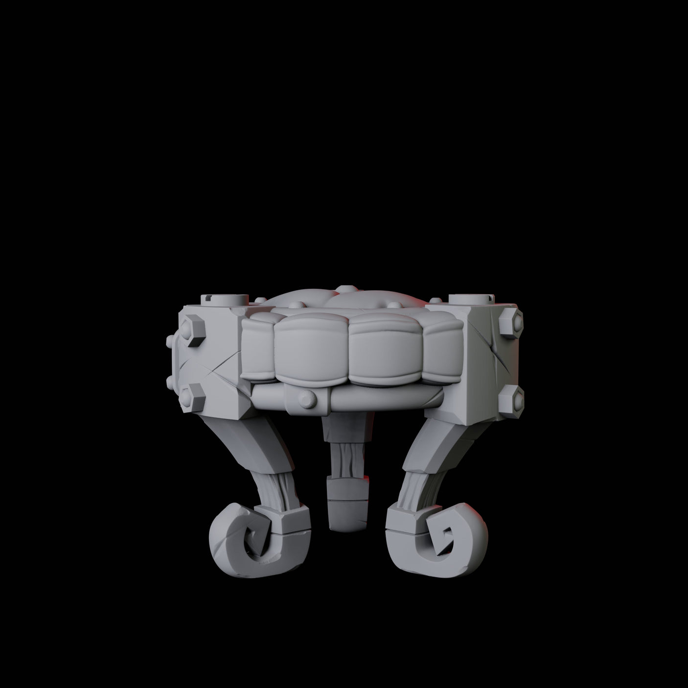 Laboratory Stool Miniature for Dungeons and Dragons, Pathfinder or other TTRPGs