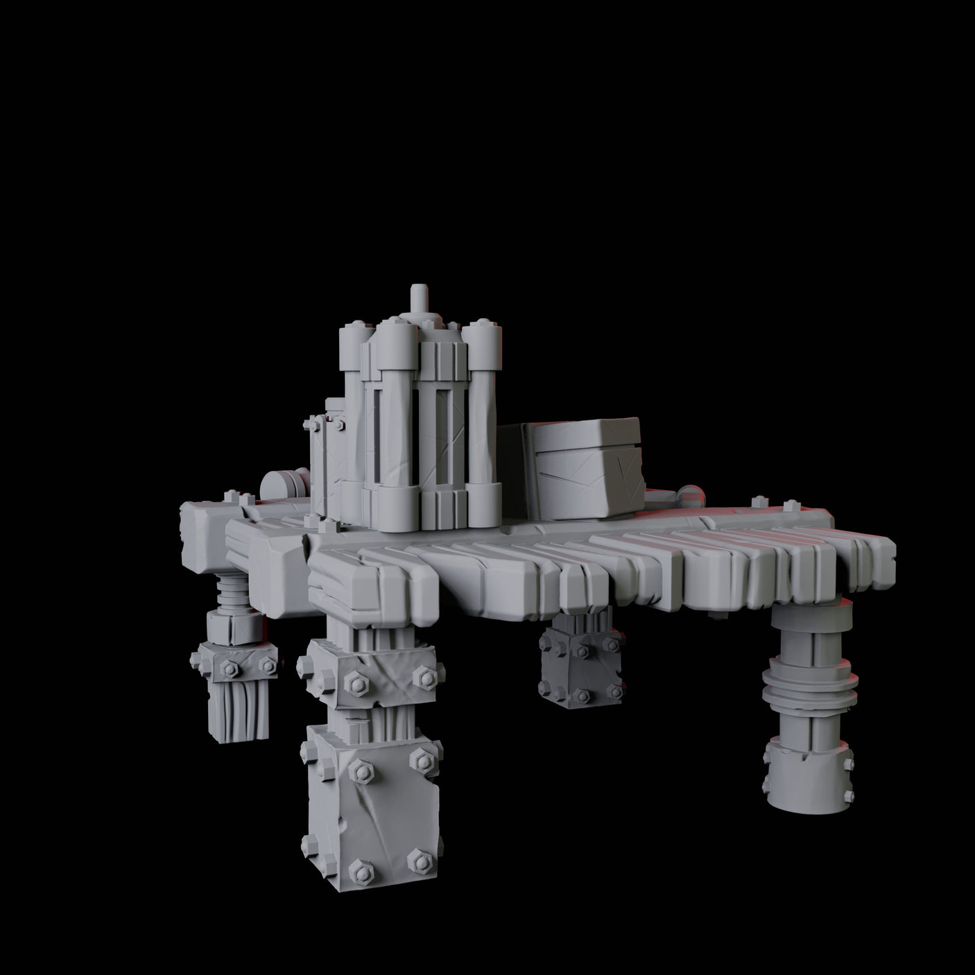 Laboratory Table Miniature for Dungeons and Dragons, Pathfinder or other TTRPGs
