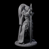 Lady Guinevere - Heavy Armoured Fighter Miniature for Dungeons and Dragons, Pathfinder or other TTRPGs